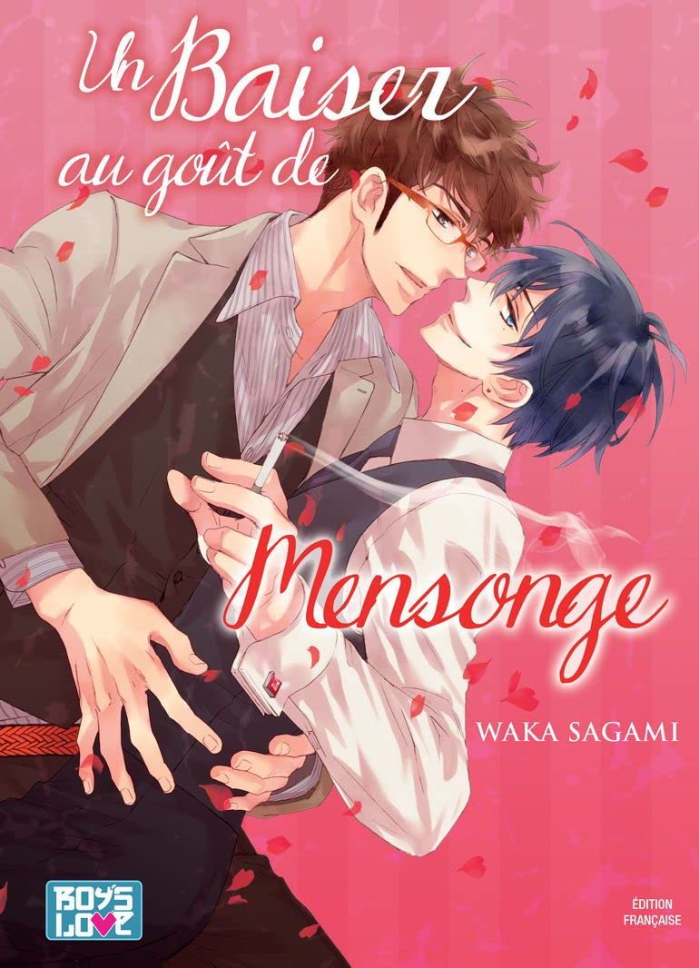 jaquette livre Un Baiser au goût de Mensonge - Livre (Manga) - Yaoi