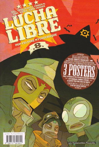 jaquette livre Lucha Libre Tome 8 - Pop-Culture Mythologique