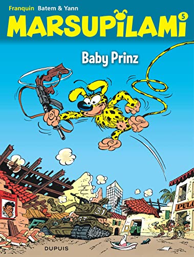 jaquette livre Marsupilami Tome 5 - Baby Prinz