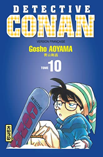 jaquette livre Détective Conan - Tome 10