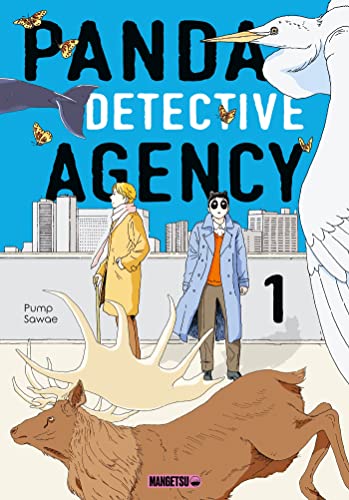 jaquette livre Panda Detective Agency - Tome 1