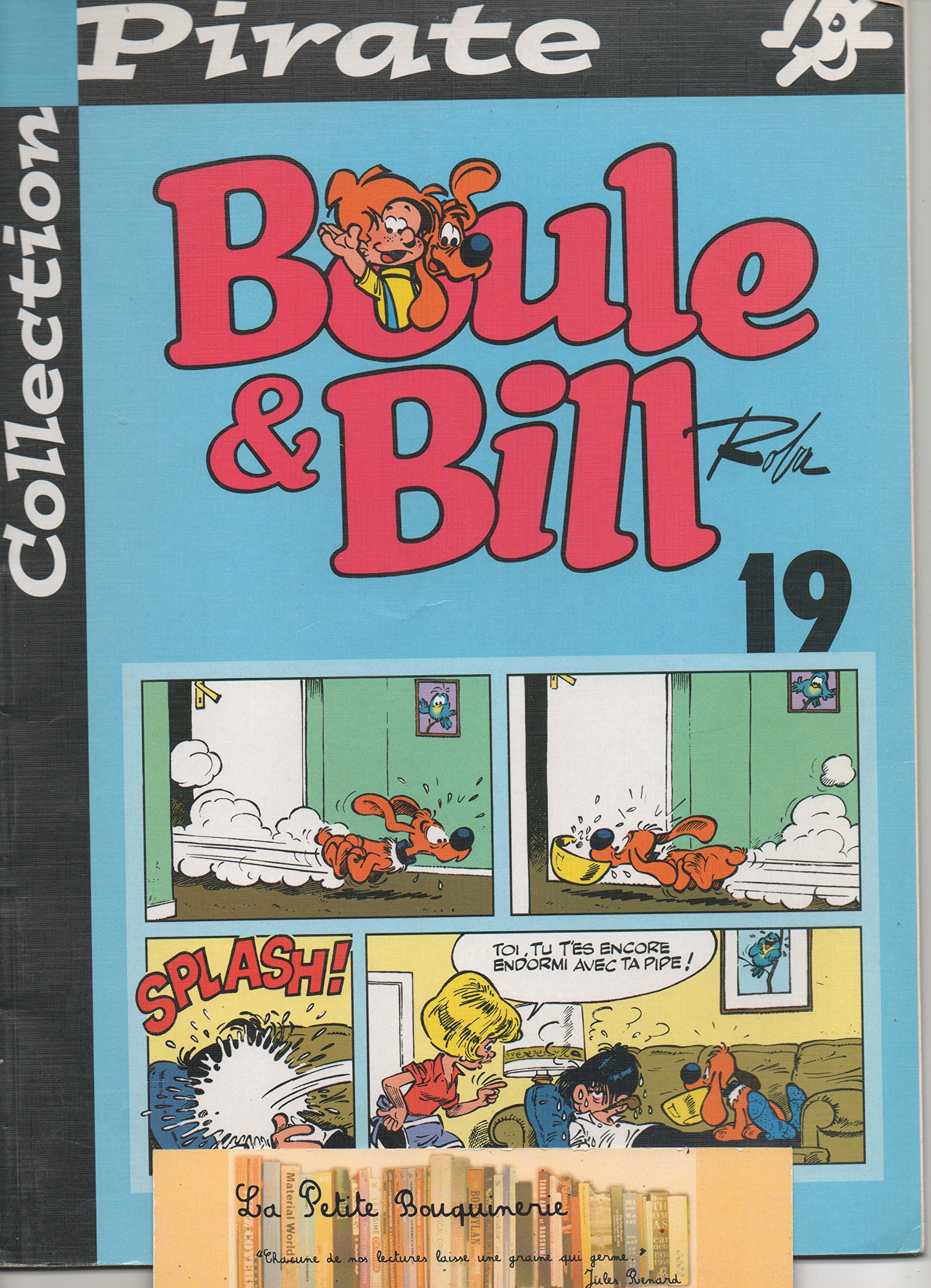 jaquette livre BD Pirate : Boule et Bill, tome 19 : Globe-trotters