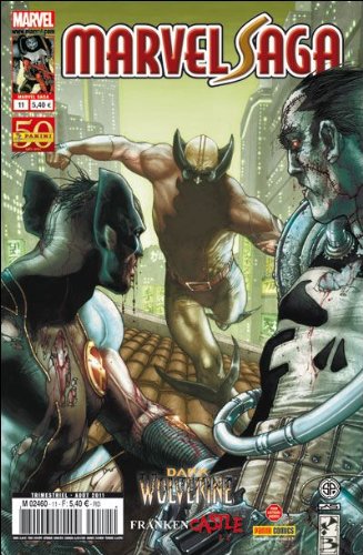jaquette livre Marvel saga Punisher - Dark Wolverine (2/2) - Volume 11