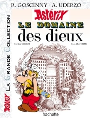 jaquette livre Astérix Tome 17 - Le Domaine Des Dieux