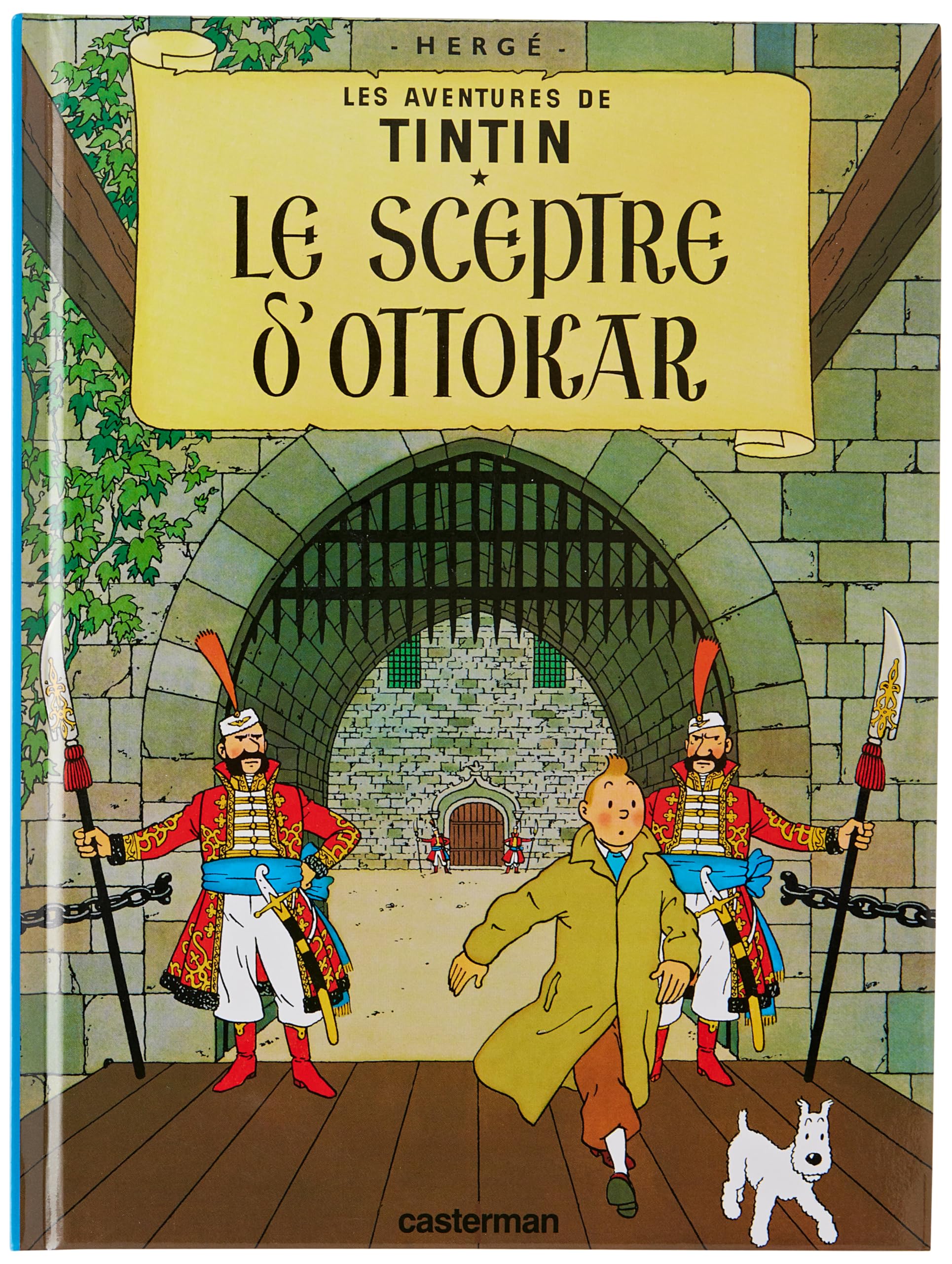 jaquette livre Les Aventures de Tintin, Tome 8 : Le sceptre d'Ottokar : Mini-album