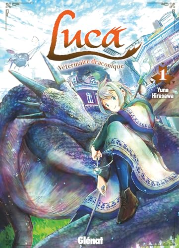 jaquette livre Luca - Vétérinaire Draconique - Tome 1