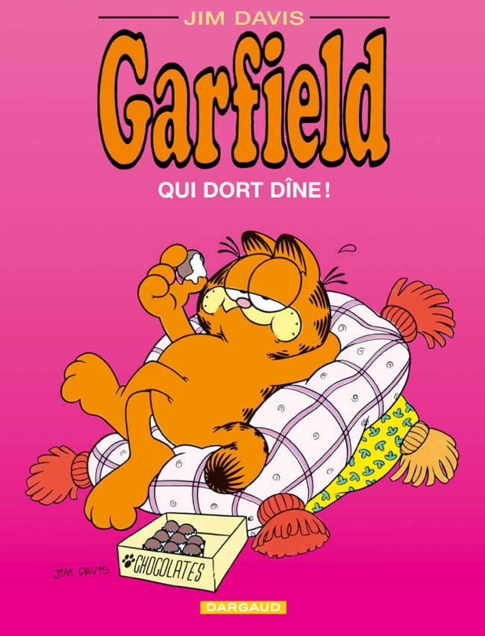 jaquette livre Garfield, tome 8 : Qui dort dîne