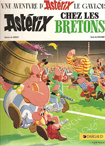 jaquette livre Asterix chez Les Bretons