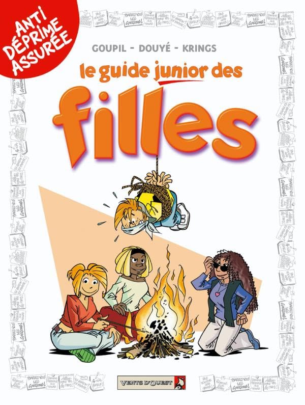 jaquette livre Le guide junior des filles