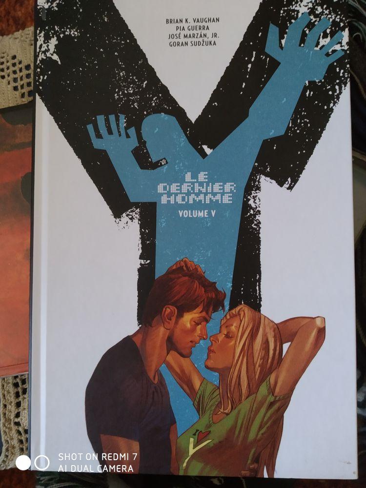 jaquette livre Y le dernier homme tome 5