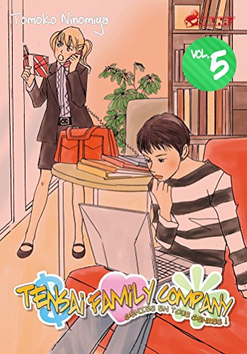 jaquette livre Tensai Family company - Tome 5