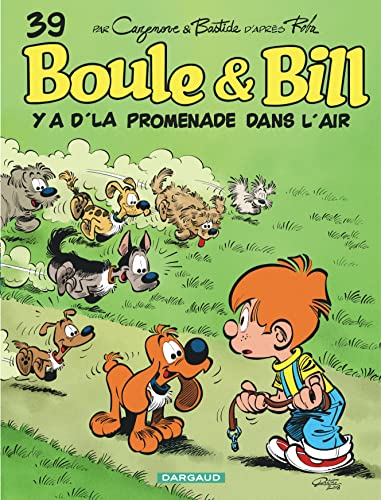 jaquette livre Boule & Bill Tome 39 - Y A D'la Promenade Dans L'air