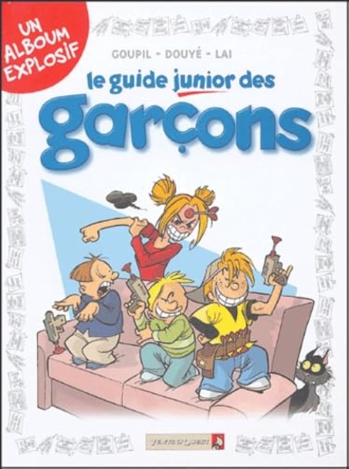 jaquette livre Le guide junior des garçons