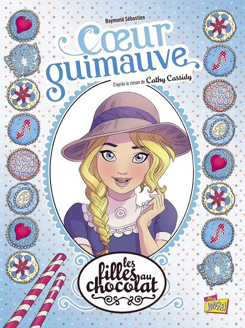 jaquette livre Les filles au chocolat, Tome 2 : Coeur guimauve