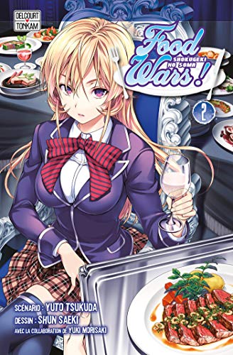 jaquette livre Food wars - Tome 2 : La Reine de Glace et l'Ouragan Printanier