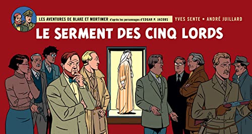 jaquette livre Les Aventures De Blake Et Mortimer Tome 21 - Le Serment Des Cinq Lords - Version Strips