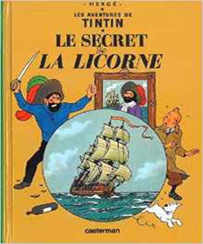 jaquette livre Les Aventures de Tintin, Tome 11 : Le secret de la Licorne : Mini-album