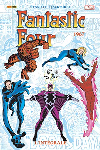 jaquette livre Fantastic Four L'intégrale Tome 4 - 1967