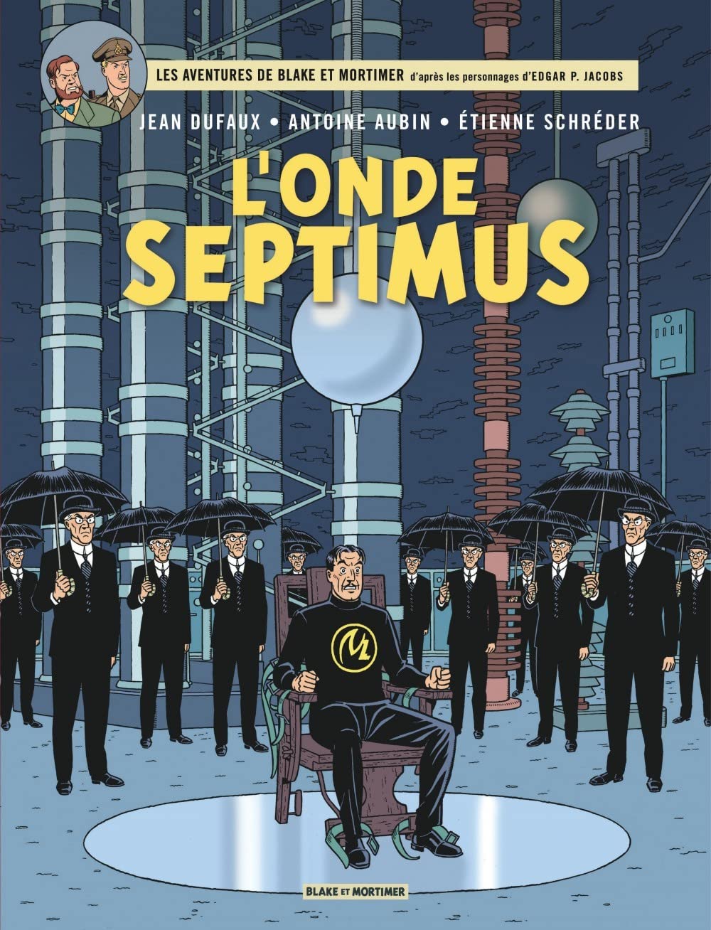 jaquette livre Blake & Mortimer Tome 22 l'Onde Septimus