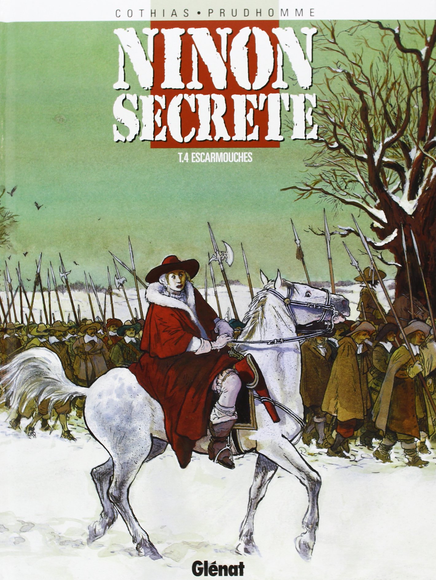 jaquette livre Ninon secrète, tome 4 : Escarmouches