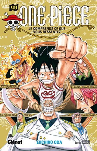 jaquette livre One Piece - Tome 45 : Je comprends ce que vous ressentez