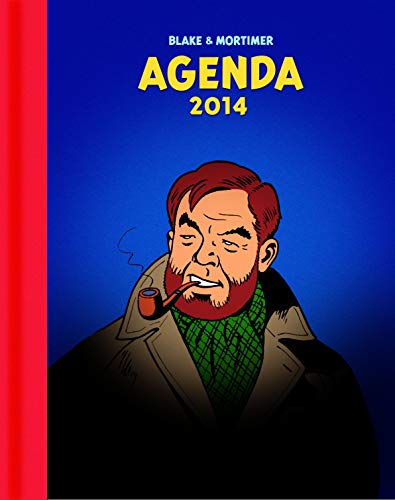 jaquette livre Agenda Blake Et Mortimer 2014