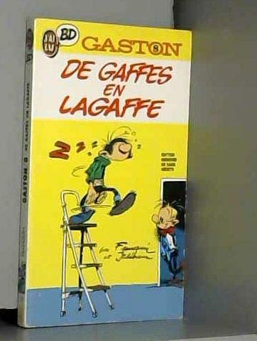 jaquette livre De gaffes en Lagaffe