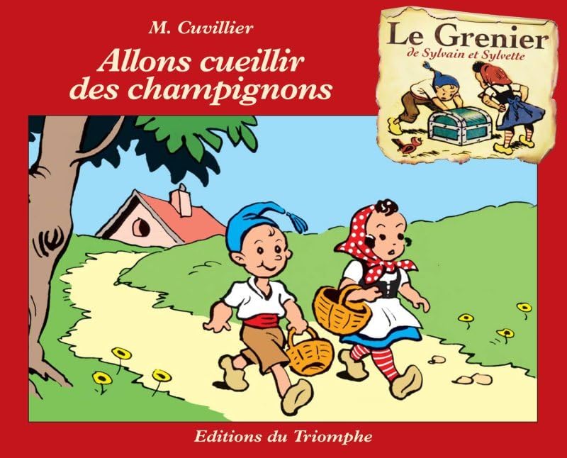 jaquette livre Allons Cueillir Les Champignons