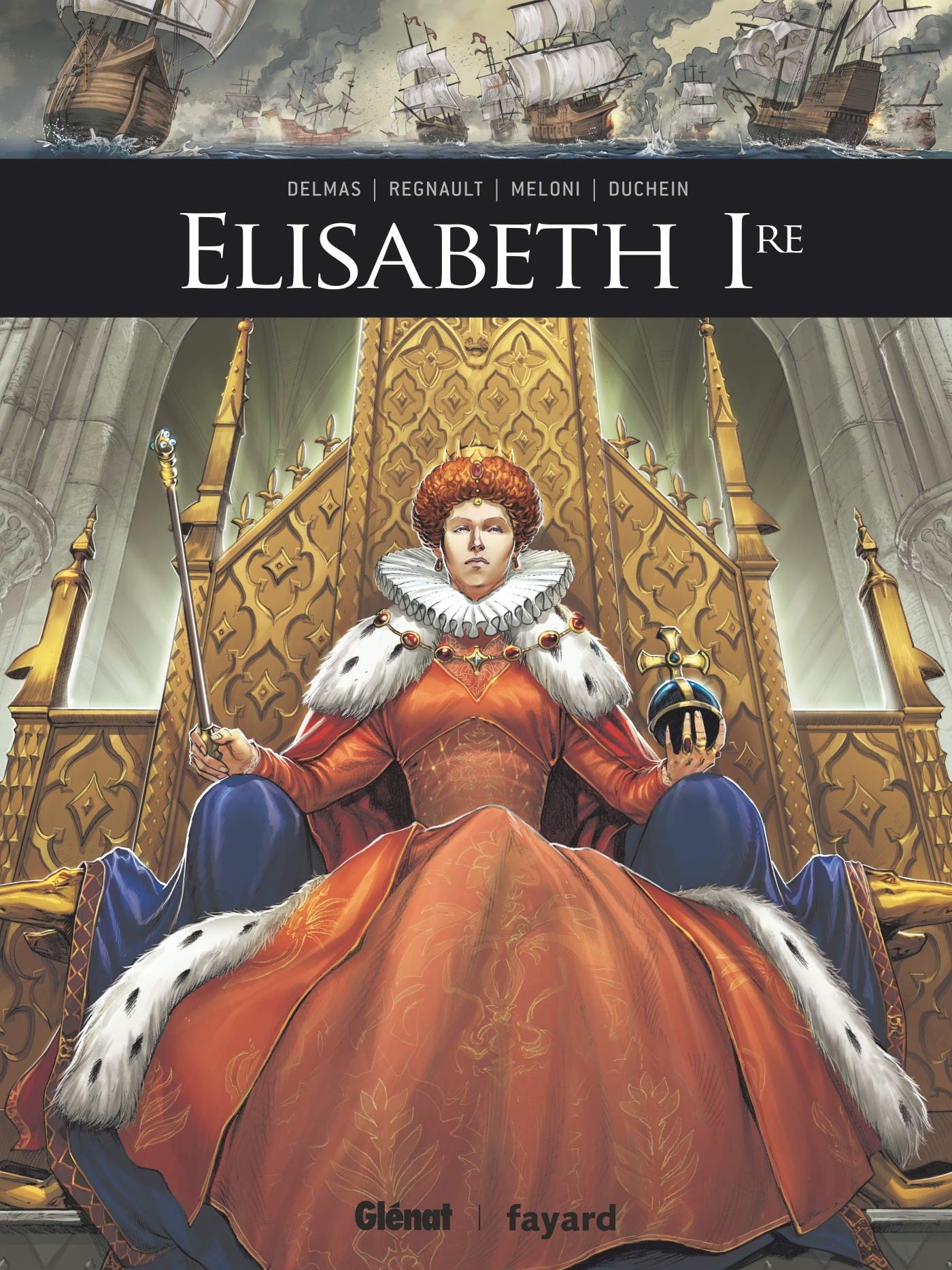 jaquette livre Elisabeth Ière