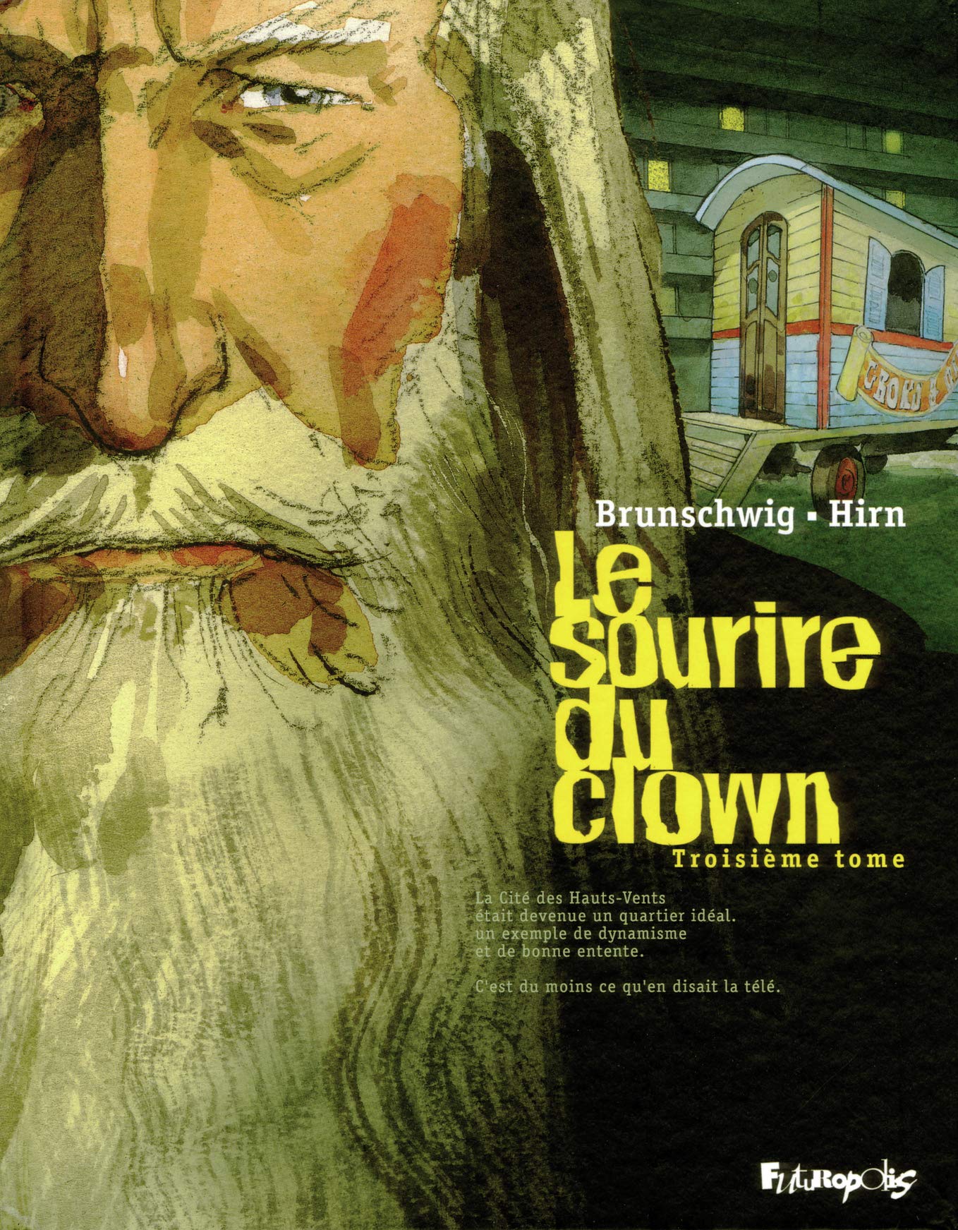 jaquette livre Le sourire du clown, Tome 3 :