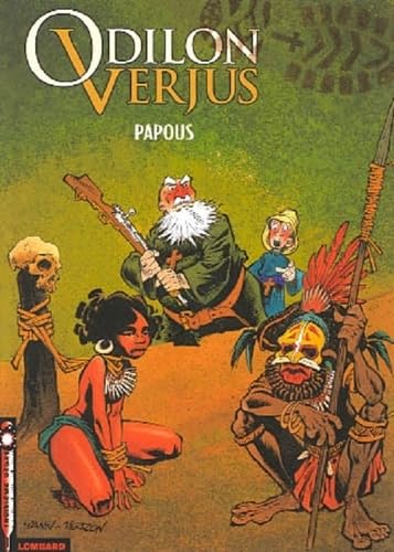 jaquette livre Les Exploits D'odilon Verjus Tome 1 : Papous