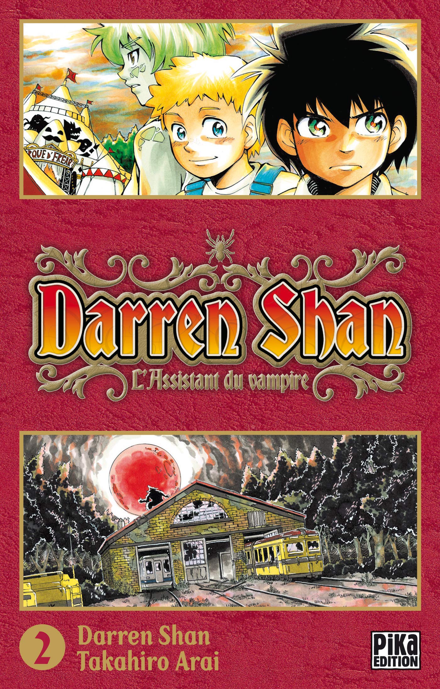 jaquette livre Darren Shan Vol.2
