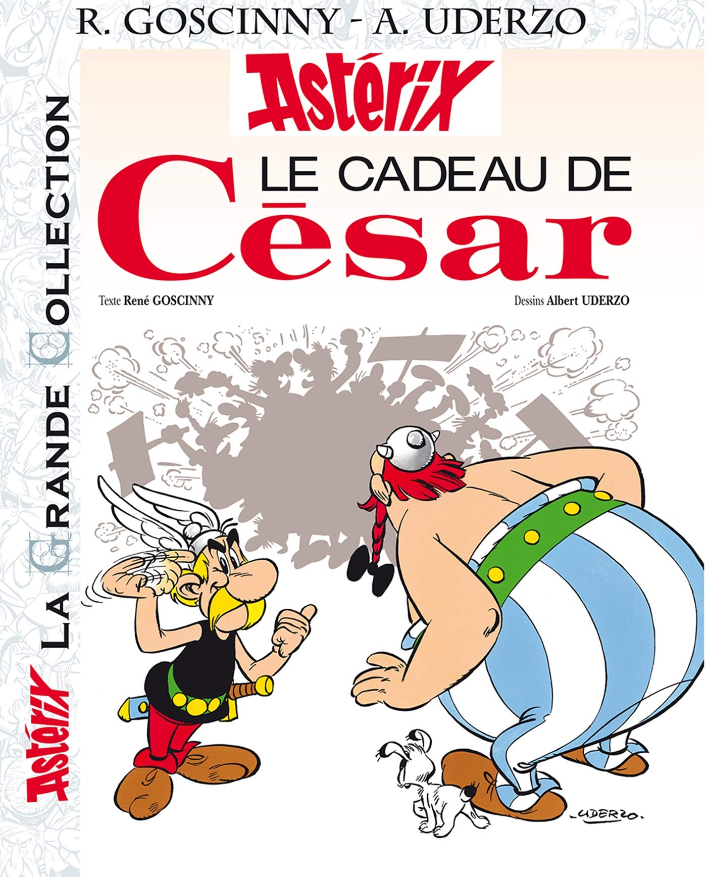 jaquette livre Astérix La Grande Collection - Le cadeau de César - n°21