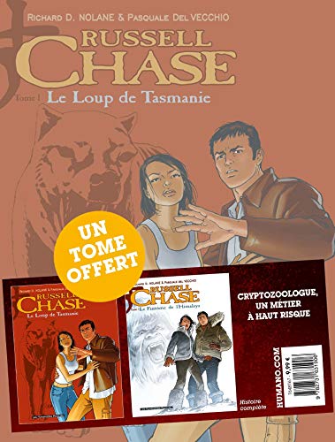 jaquette livre Russell Chase - Tome 1, Le Fantôme De L'himalaya - Tome 2, Le Loup De Tasmanie