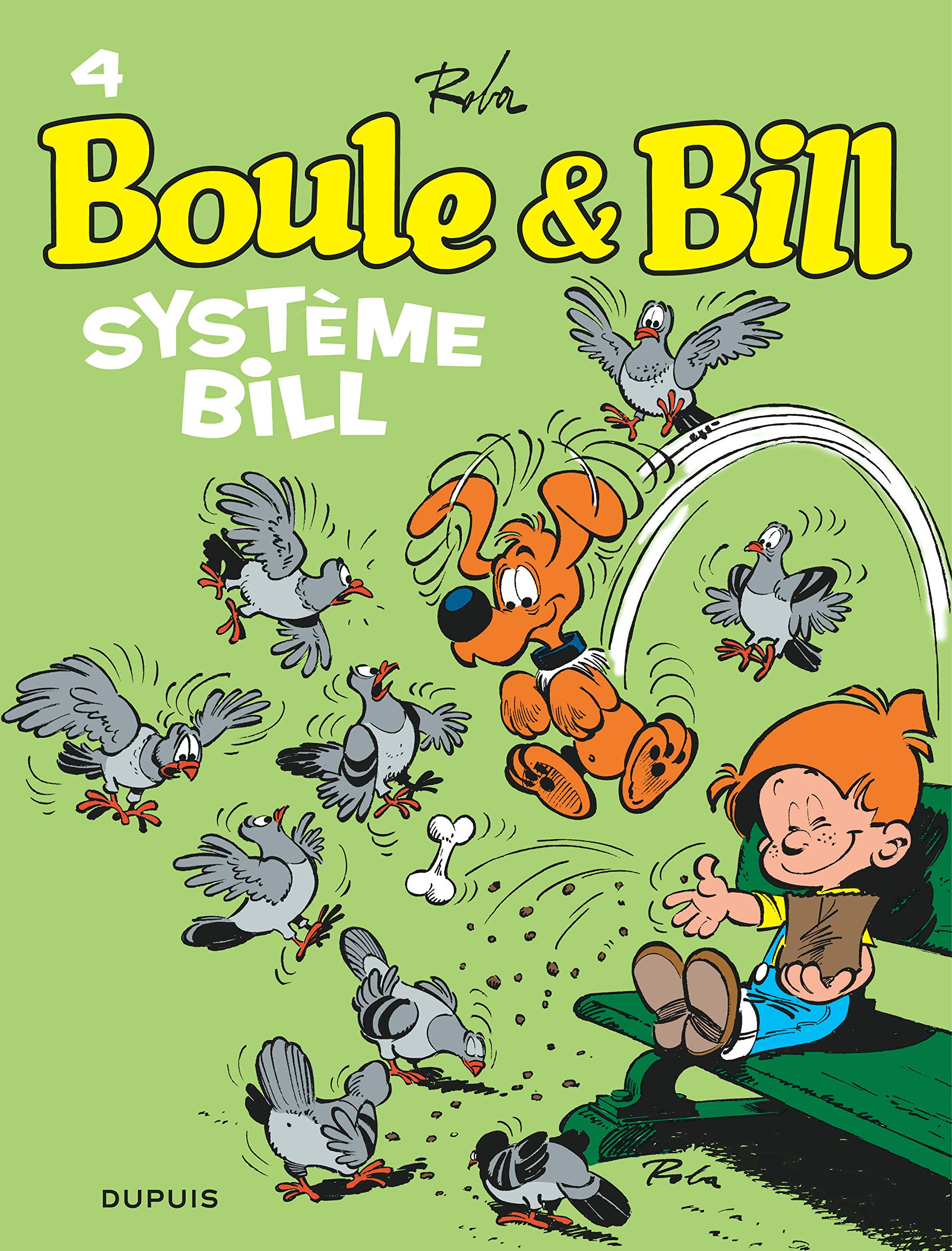 jaquette livre Boule et Bill, T4: Systme Bill