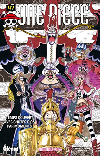 jaquette livre One Piece - Tome 47 : Temps couvert avec chute d'os par moments