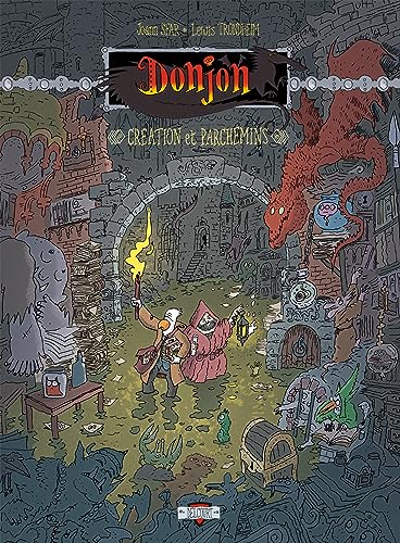 jaquette livre Donjon - Bonus - Tome 2 : Création Et Parchemins