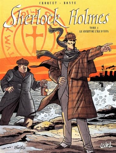 jaquette livre Sherlock Holmes Tome 4 - Le Secret De L'île D'uffa