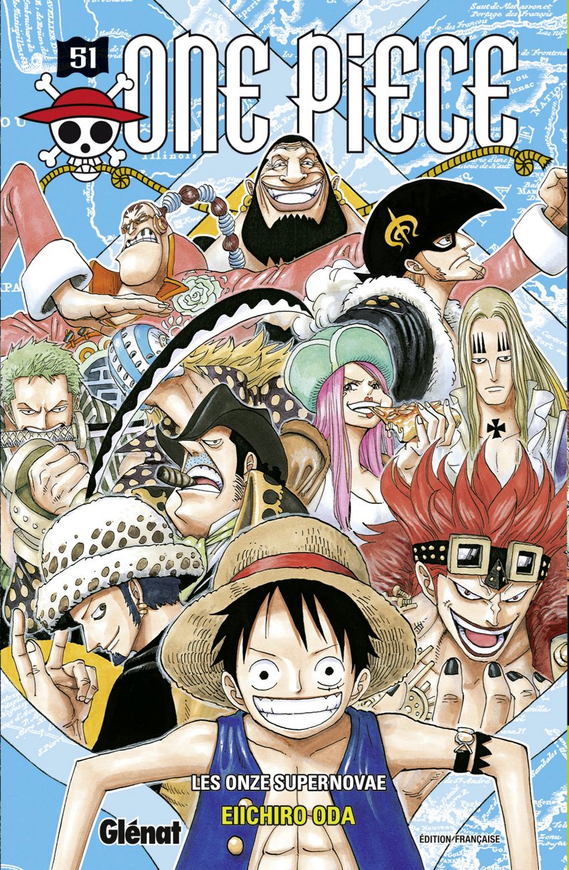 jaquette livre One piece Vol.51
