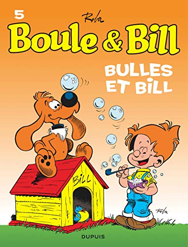 jaquette livre Boule Et Bill Tome 5 - Bulles Et Bill