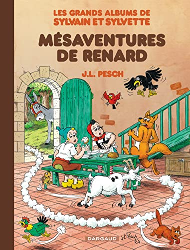 jaquette livre Les Grands Albums De Sylvain Et Sylvette Tome 5 - Mésaventure De Renard