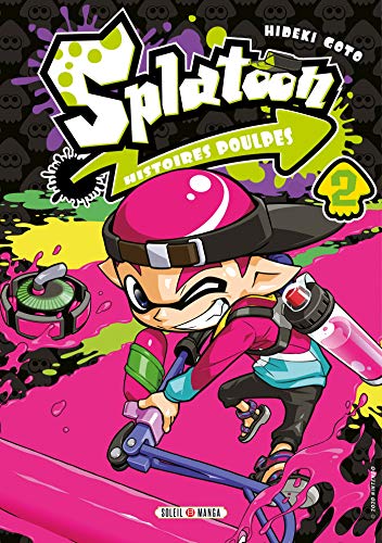 jaquette livre Splatoon - Histoires Poulpes - Tome 2