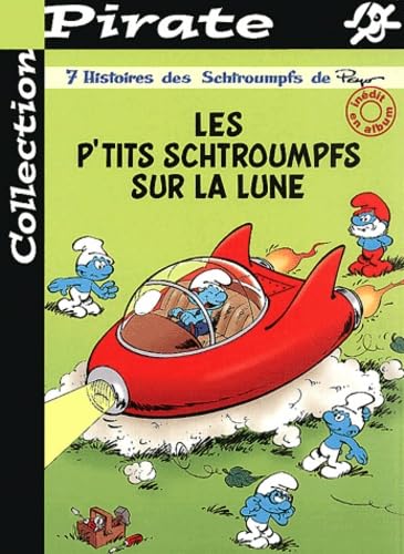 jaquette livre Les P'tits Schtroumpfs Sur La Lune