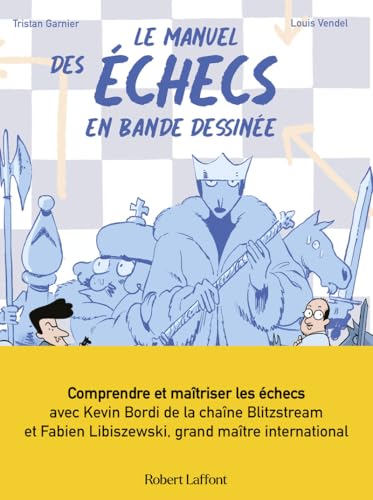 jaquette livre Le Manuel Des Échecs En Bande Dessinée