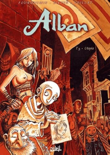 jaquette livre Alban Tome 5 - Utopia