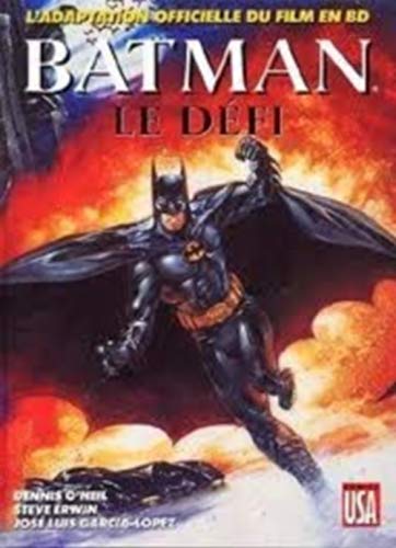 jaquette livre batman le defi