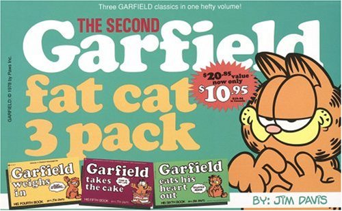 jaquette livre Garfield Fat Cat 3 Pack Volume 2 : Garfield Weighs In - Garfield Takes The Cake - Garfield Eats His Heart Out