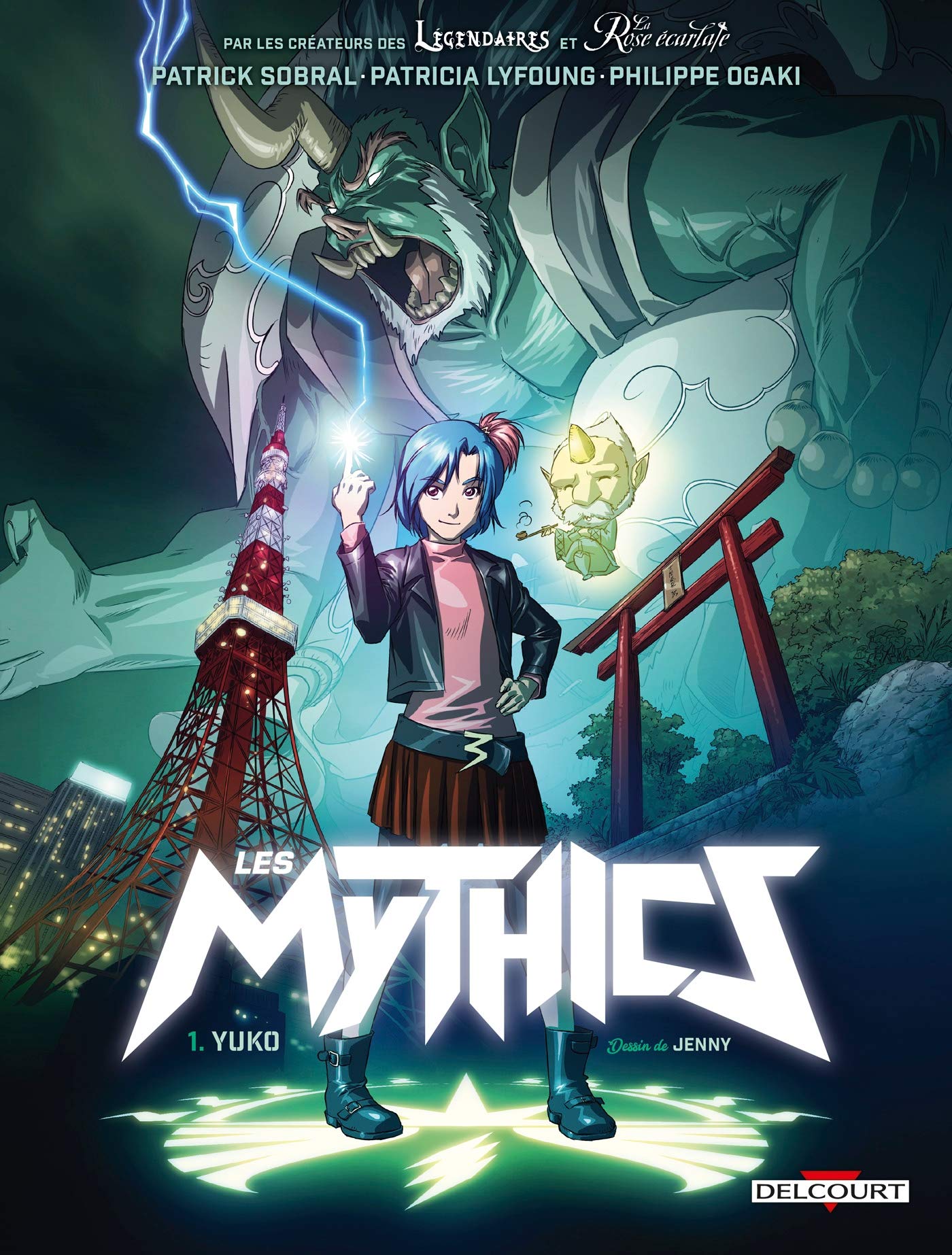 jaquette livre Mythics T1. Yuko