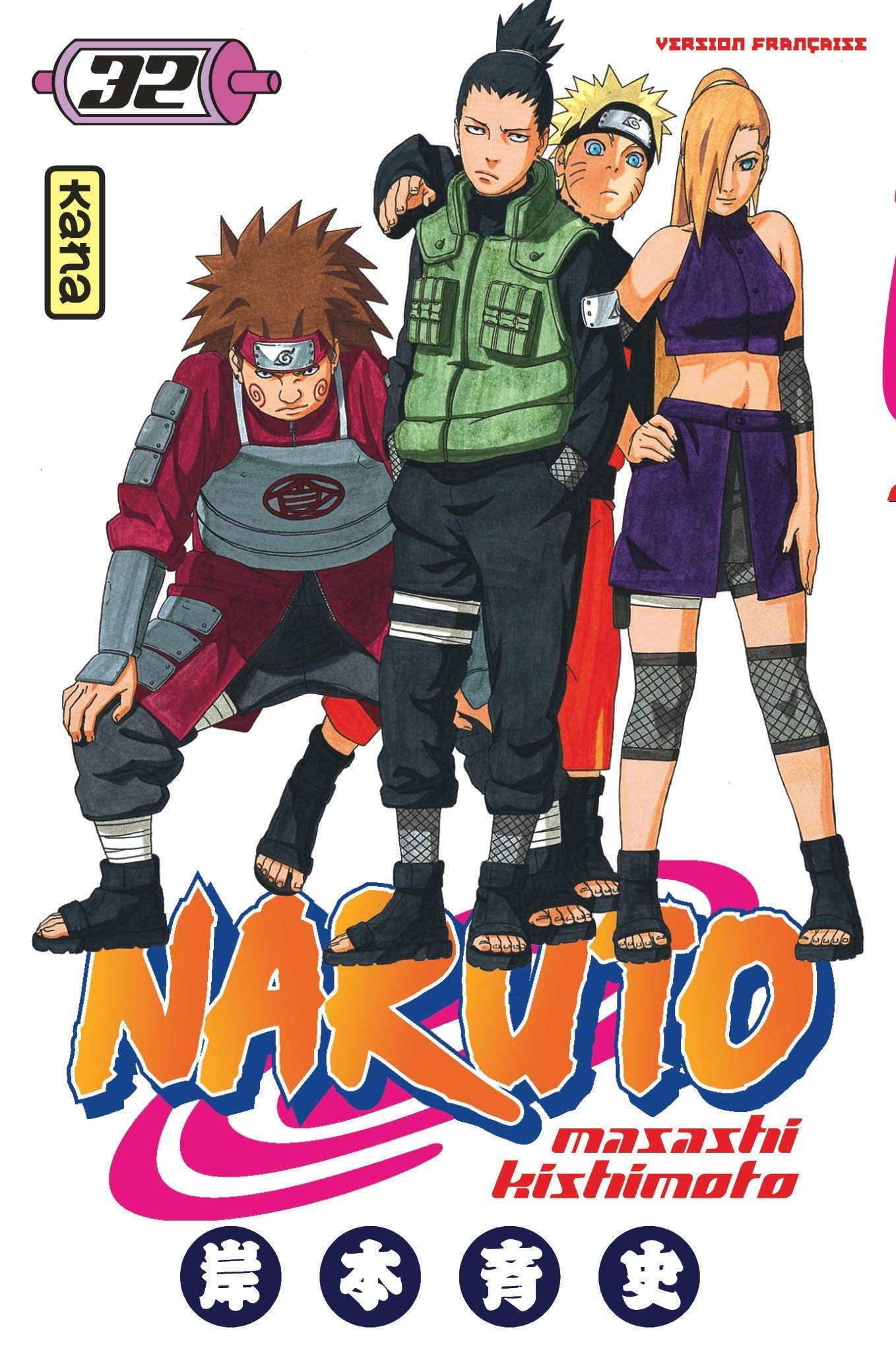 jaquette livre Naruto, Tome 32