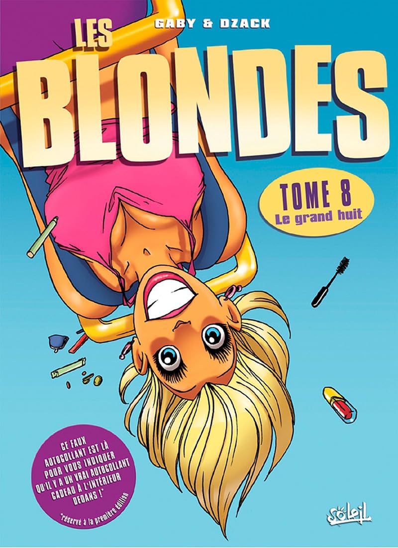 jaquette livre Les Blondes, Tome 8 : Le grand huit